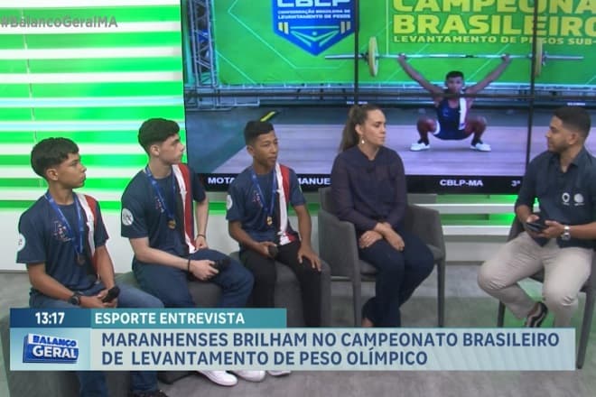 Esporte Cidade: Maranhenses no Campeonato Brasileiro Sub-17 de Levantamento de Peso Olímpico
