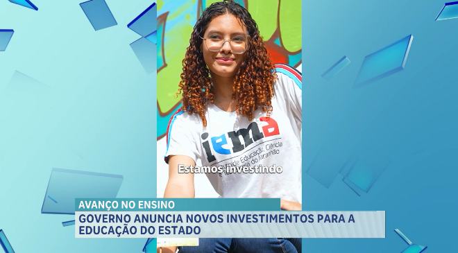 Governador anuncia novos investimentos na educação do Maranhão
