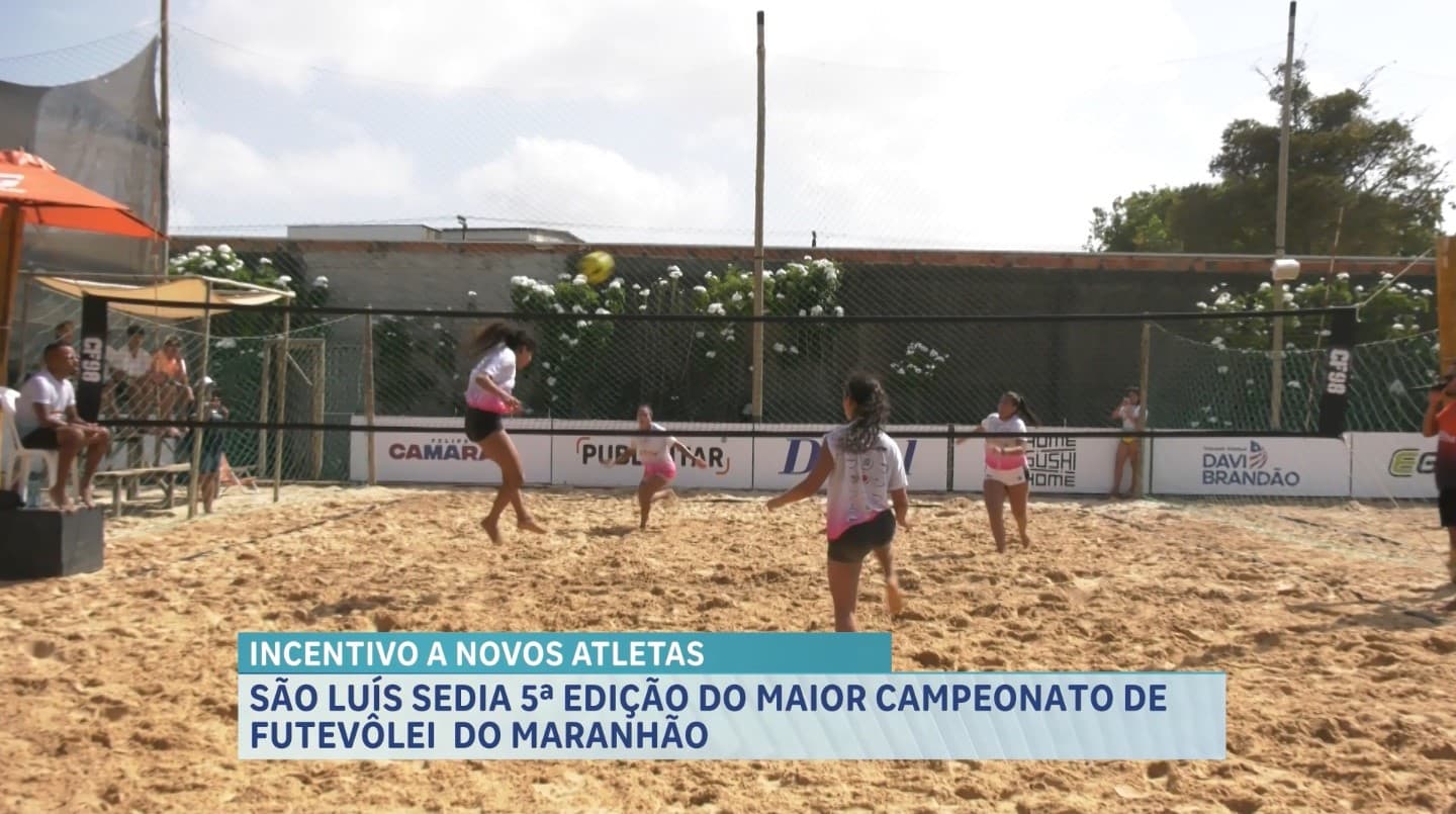 São Luís sedia 5º Open de Futevôlei Show do Milhão no fim de semana