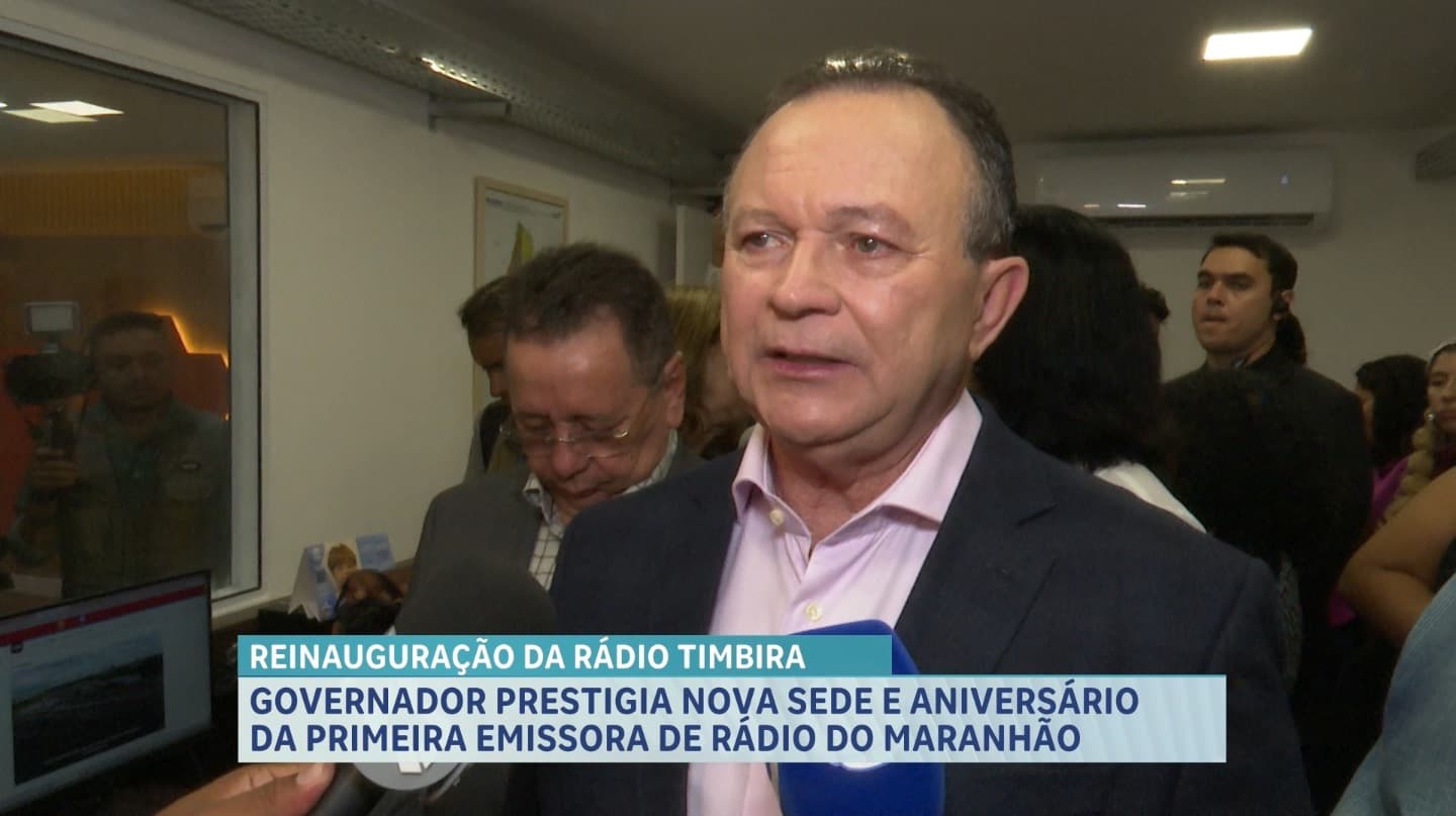 Governo do Maranhão reinaugura a Rádio Timbira com nova sede e estrutura modernizada