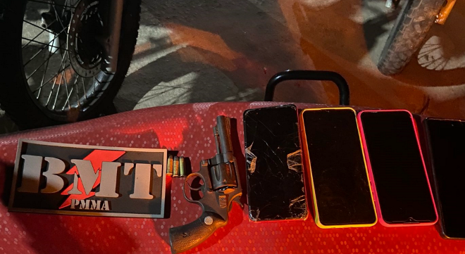 Polícia Militar apreende casal suspeito de roubo no bairro do Coroadinho em São Luís