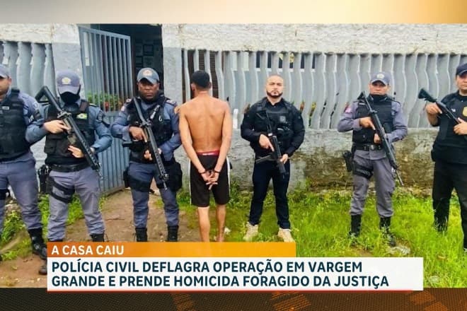 Presos suspeitos de homicídios e assaltos em Vargem Grande