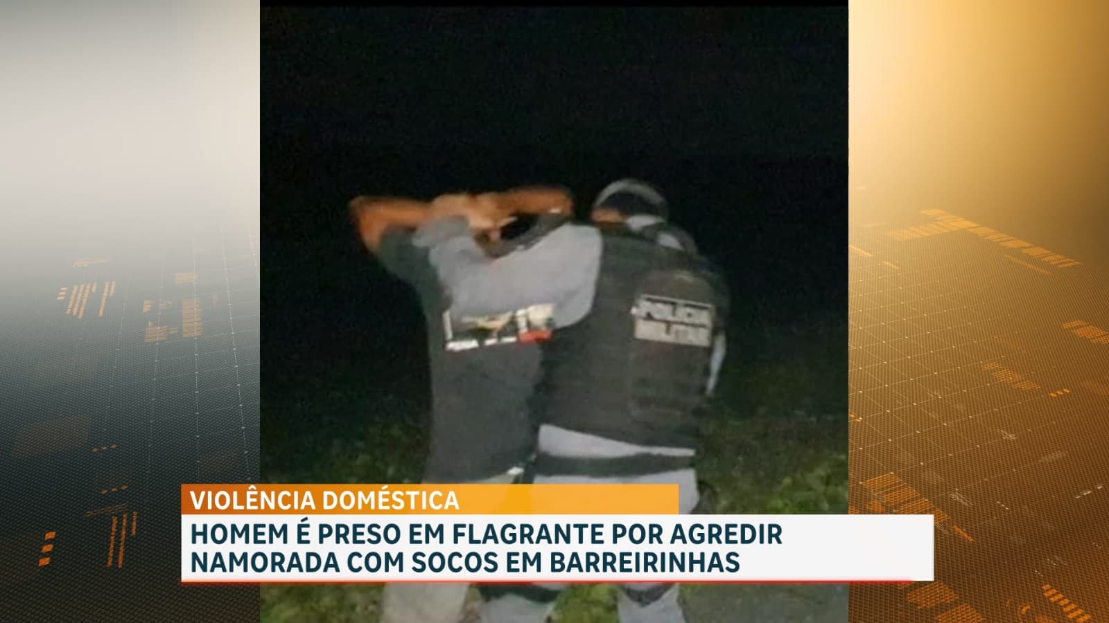 Preso suspeito de agredir namorada com socos em Barreirinhas