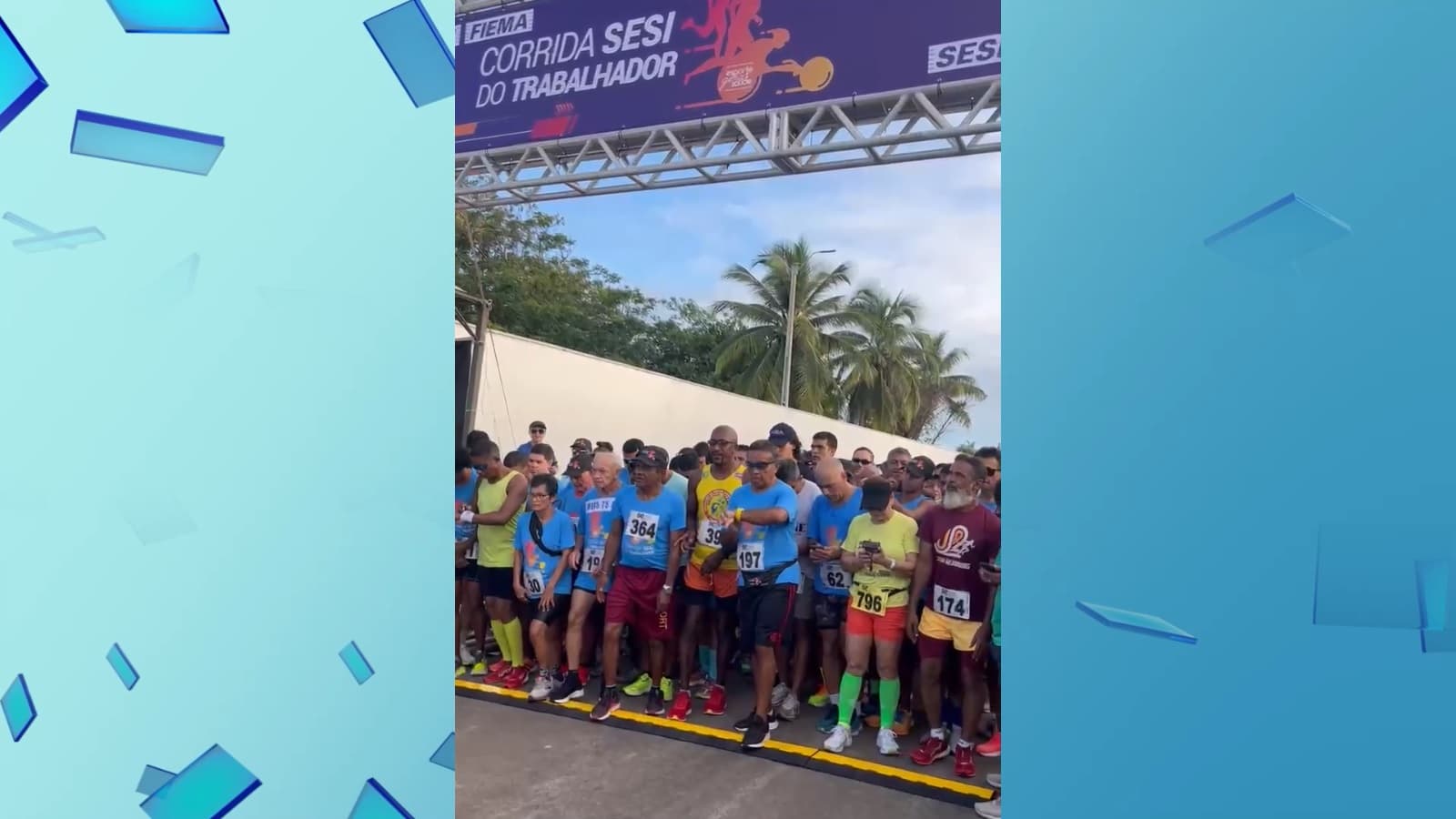 Corrida celebra Dia do Trabalhador em São Luís