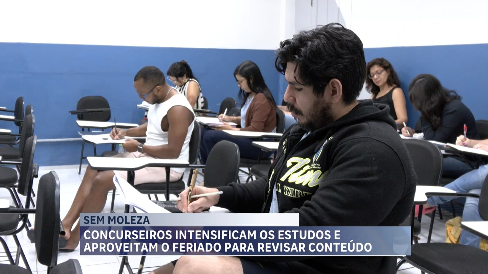 Concursos: estudantes aproveitam feriado para revisar conteúdos