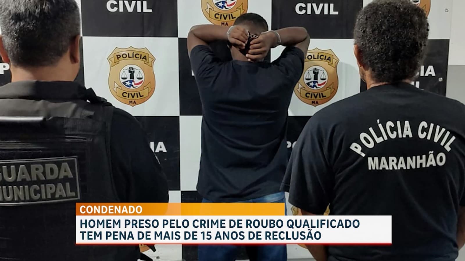 Condenado por roubo é preso em São José de Ribamar