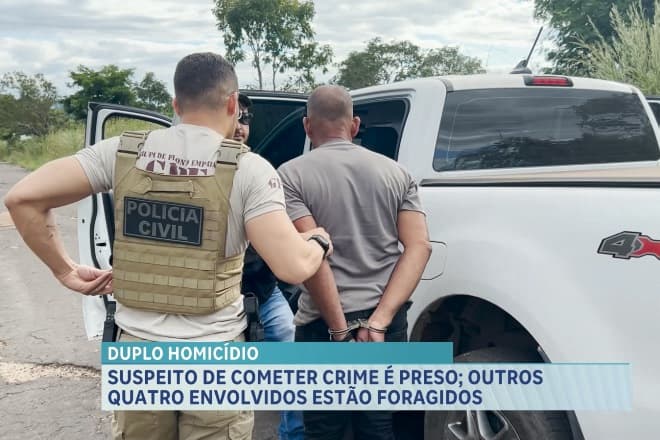 Preso suspeito de participar de duplo homicídio em Governador Edson Lobão
