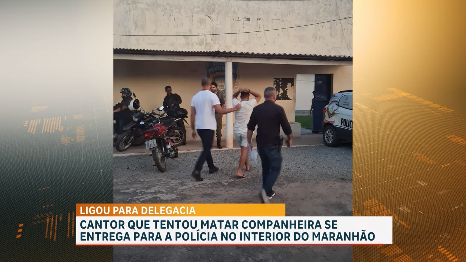 Vargem Grande: suspeito de esfaquear a própria esposa se entrega a polícia