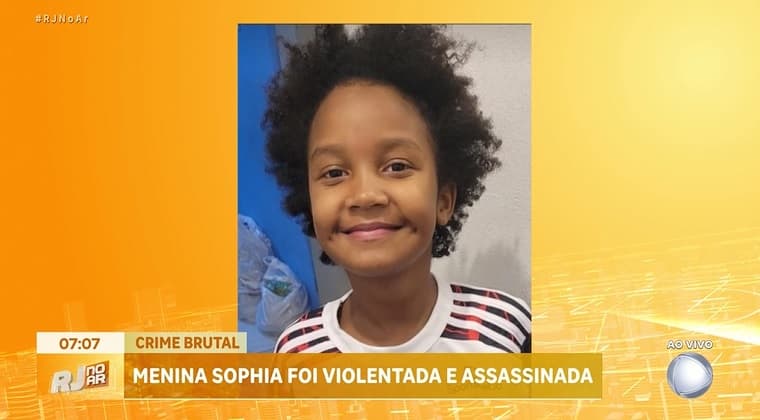 Menina que estava desaparecida no RJ foi morta com pelo menos 35 facadas