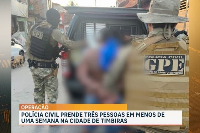 Presos suspeito de assassinar cantor em Timbiras