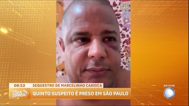 Polícia prende 5º suspeito de envolvimento no sequestro de Marcelinho Carioca