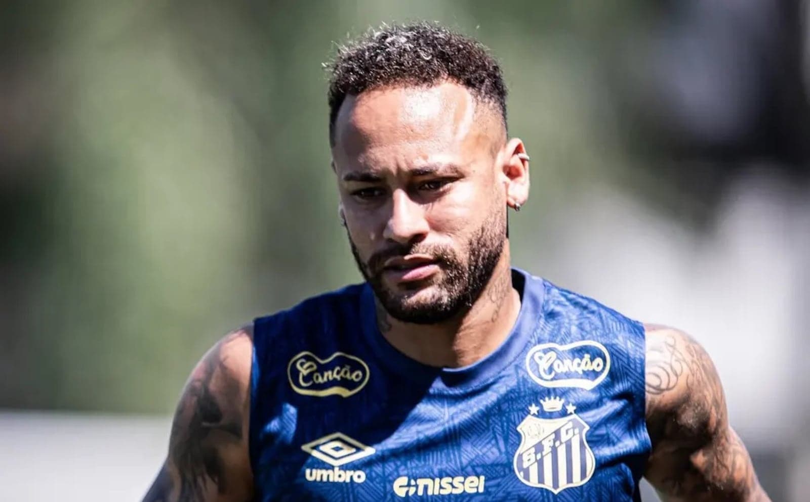 Treino do Santos é marcado por ausência de Neymar e Soteldo