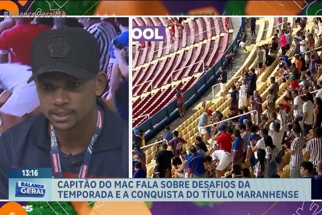 Capitão do MAC, André Radija, fala sobre desafios da temporada e título maranhense