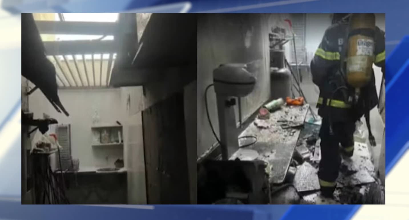 Manuseio incorreto de botijão de gás apresenta riscos potencias de incêndio e explosão