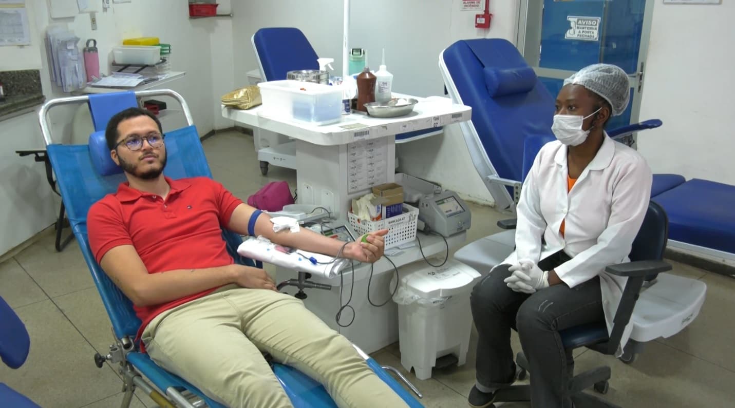 Campanha de doação de sangue é realizada em São Luís