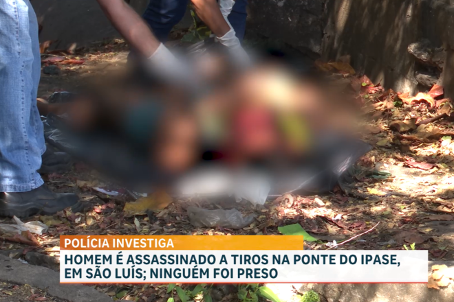 Corpo com perfurações de arma de fogo é achado na lateral da Ponte do Ipase