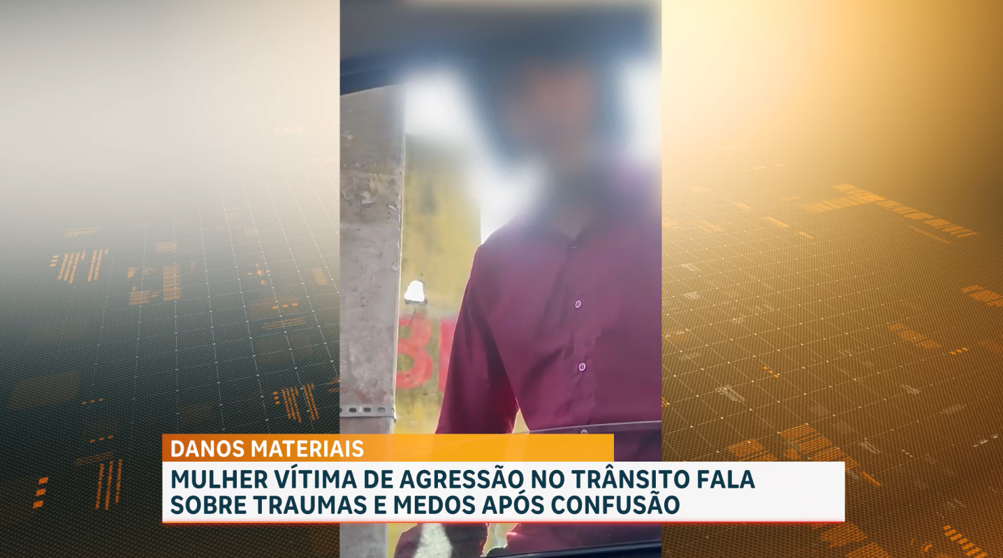 Mulher denuncia agressão por motociclista durante discussão no trânsito