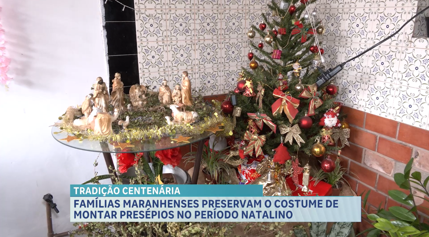 Tradição de montar presépios segue viva em São Luís