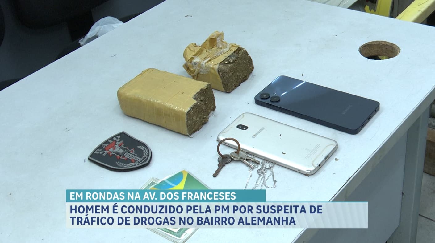 Polícia prende suspeito de tráfico de drogas na Alemanha