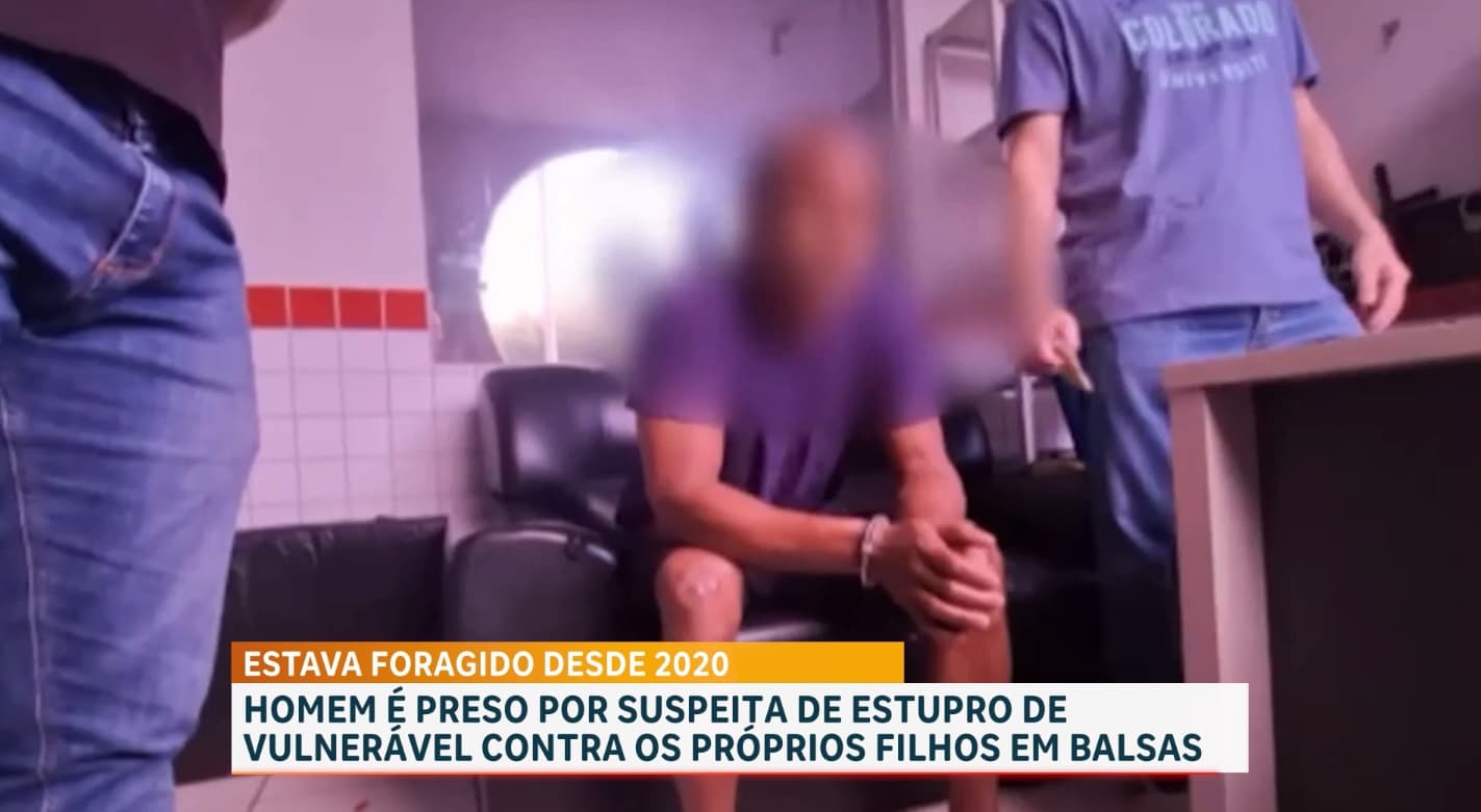 Preso suspeito de estupro de vulnerável em Balsas, no MA