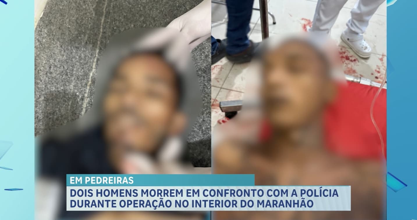 Dupla morre durante confronto com a PM em Pedreiras, no MA
