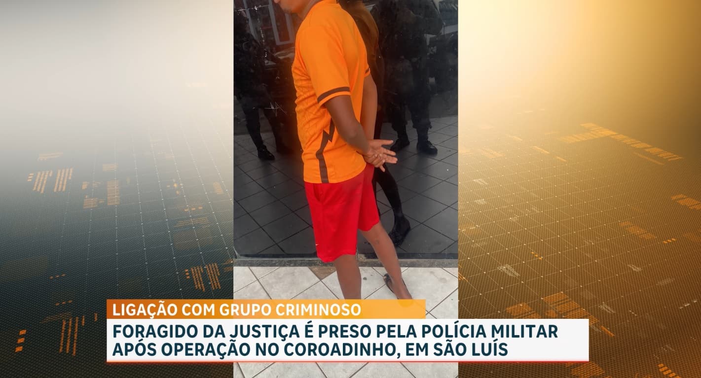 Foragido da Justiça é preso no Coroadinho; drogas são apreendidas