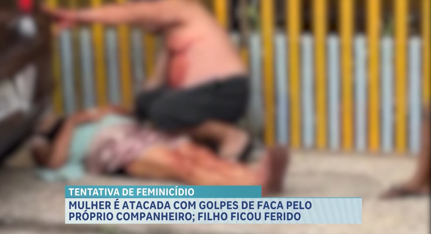 Preso suspeito de atacar mulher com golpes de faca no Turu