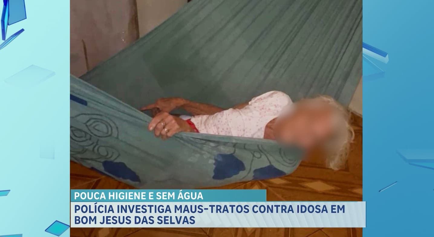 Idosa é encontrada em situação insalubre, sem água, comida e assistência no MA
