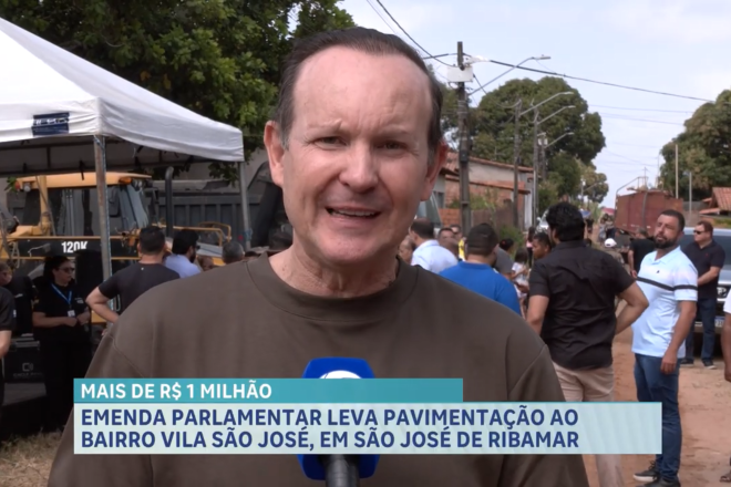 Pavimentação na Vila São José traz alívio a moradores após décadas de espera
