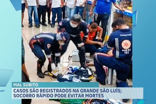 Mal súbito: acionar socorro imediato é fundamental para aumentar chances de sobrevivência