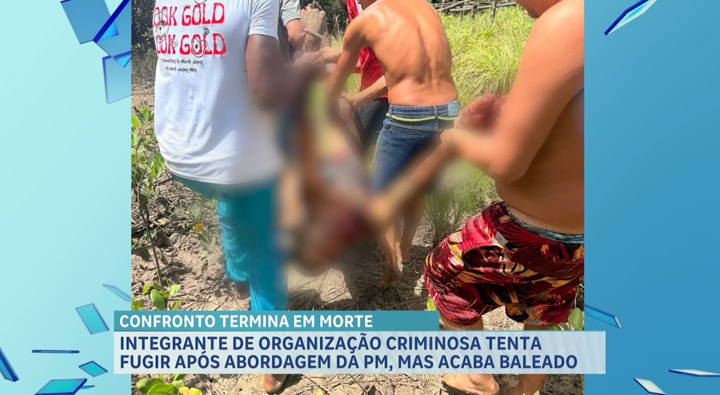 Homem morre em troca de tiros com a PM em Carutapera