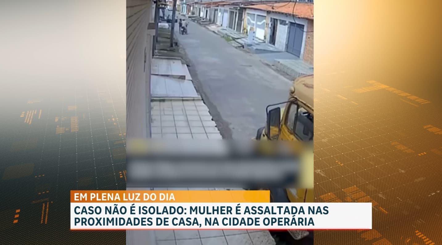 Mulher é vítima de assalto na unidade 101, na Cidade Operária, em São Luís