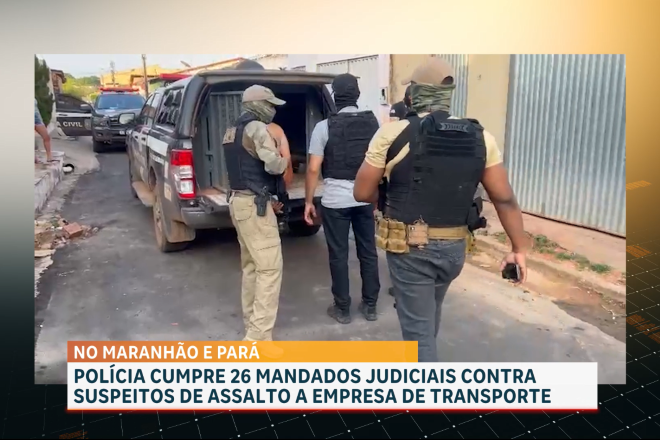 Operação prende suspeitos de ataque a carro-forte em Carolina, no Maranhão