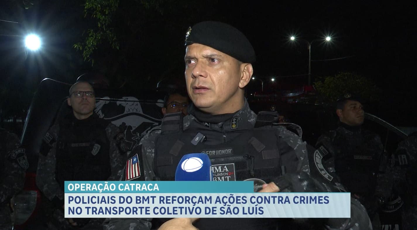 “Operação Catraca” reforça o patrulhamento nos ônibus do transporte coletivo da capital