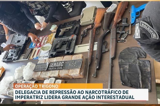 Operação desarticula grupo que atuava no tráfico de drogas e lavagem de dinheiro no MA