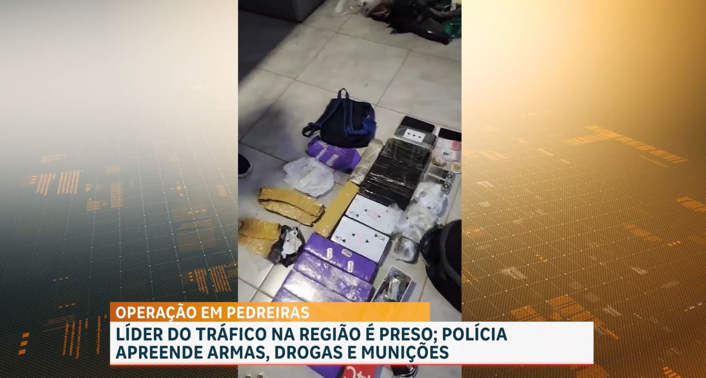 Operação desarticula esquema de tráfico de drogas cidade de Pedreiras, no MA