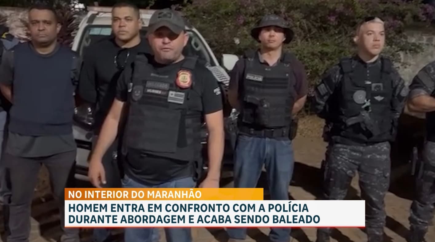 Investigado por pistolagem e tráfico de drogas é baleado em troca de tiros com a PM