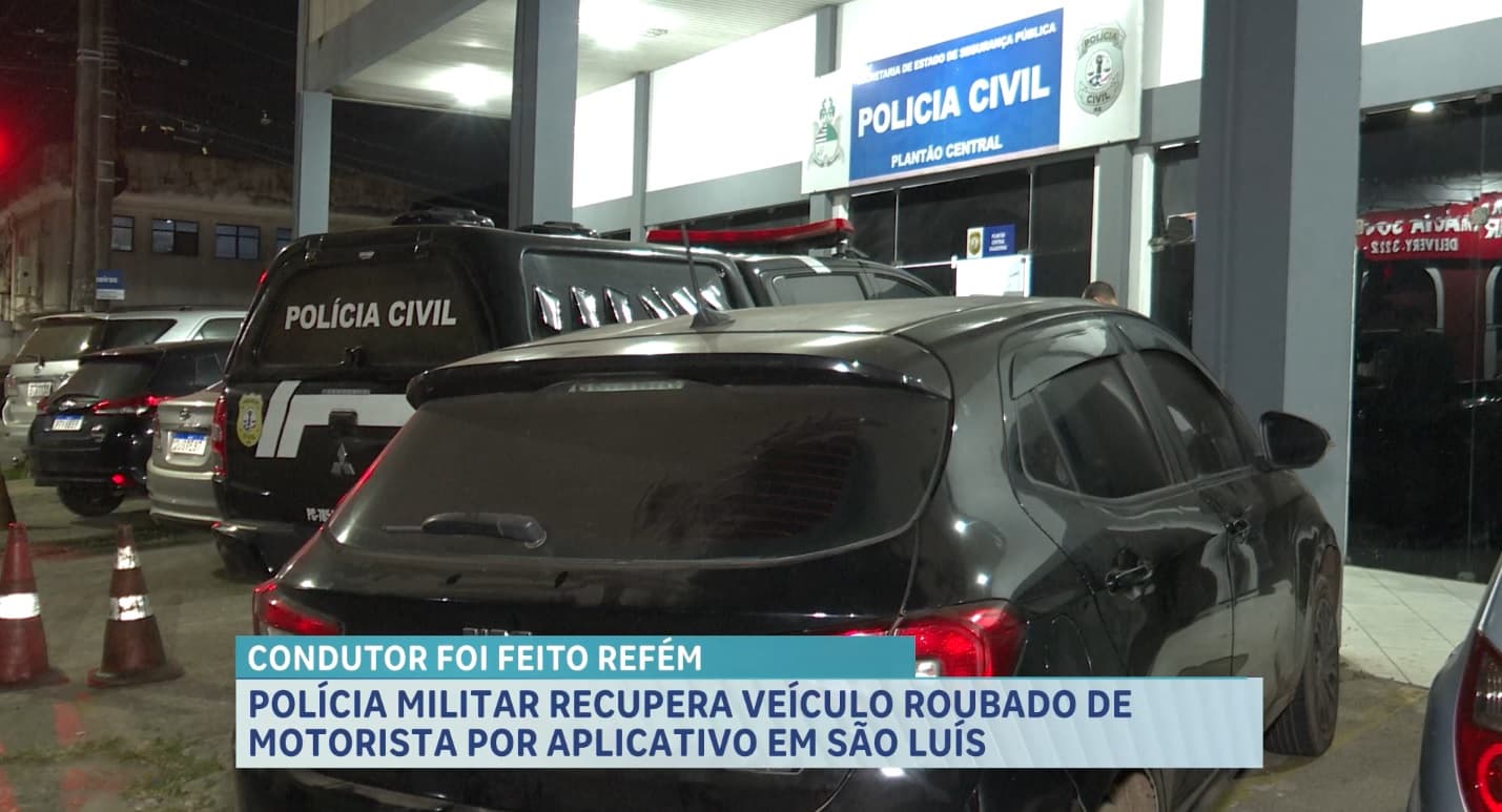 PM recupera veículo de motorista por App vítima de assalto