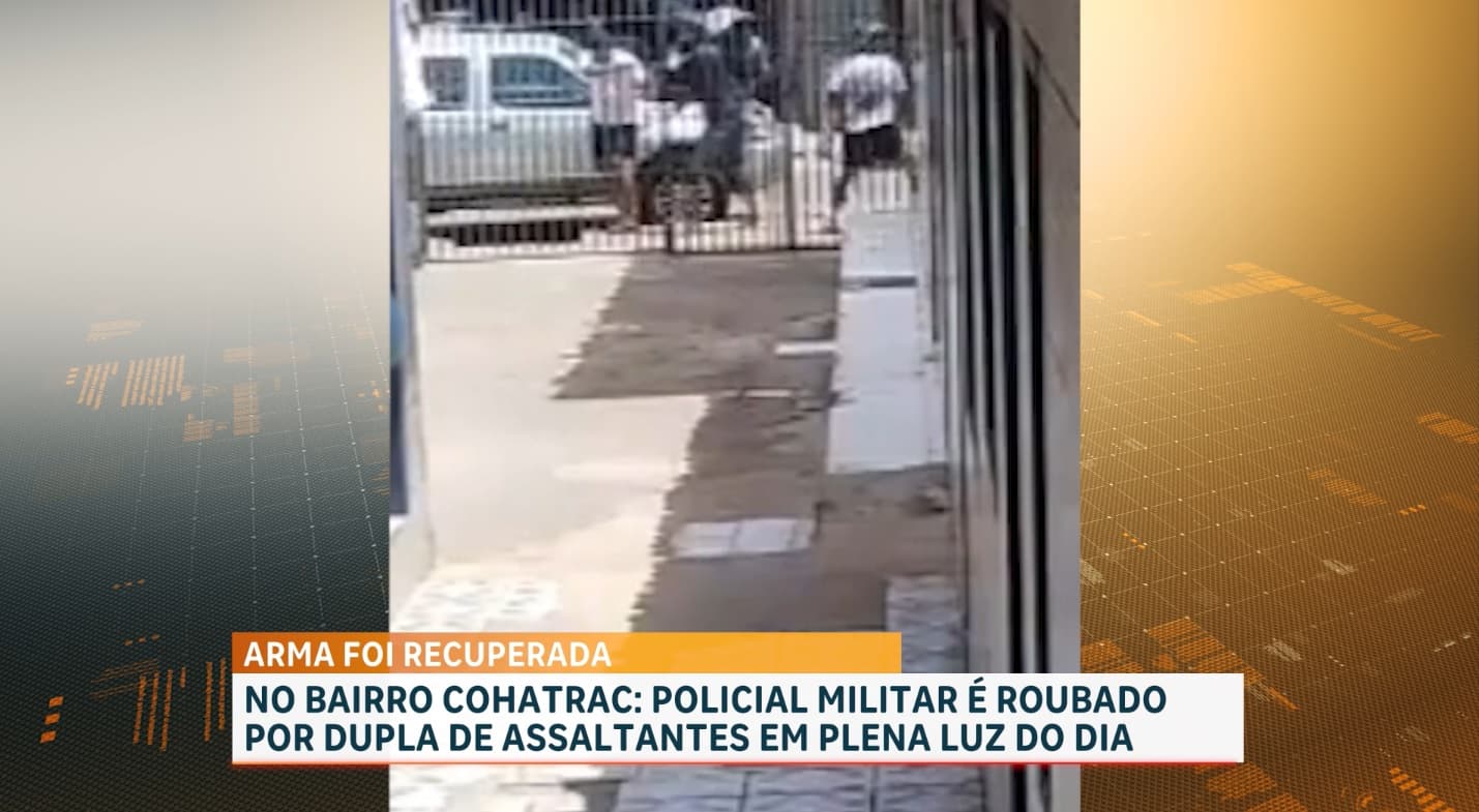Policial militar é vítima de assalto no bairro do Cohatrac, em São Luís