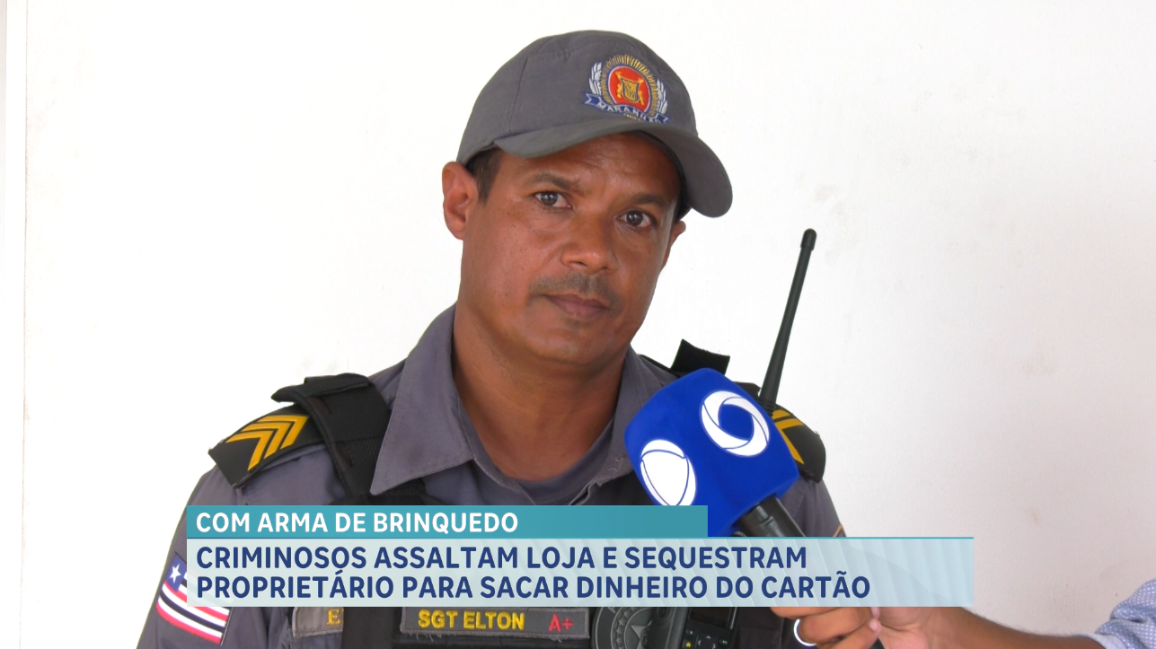 Suspeito de assalto em estabelecimento comercial é preso em São Luís
