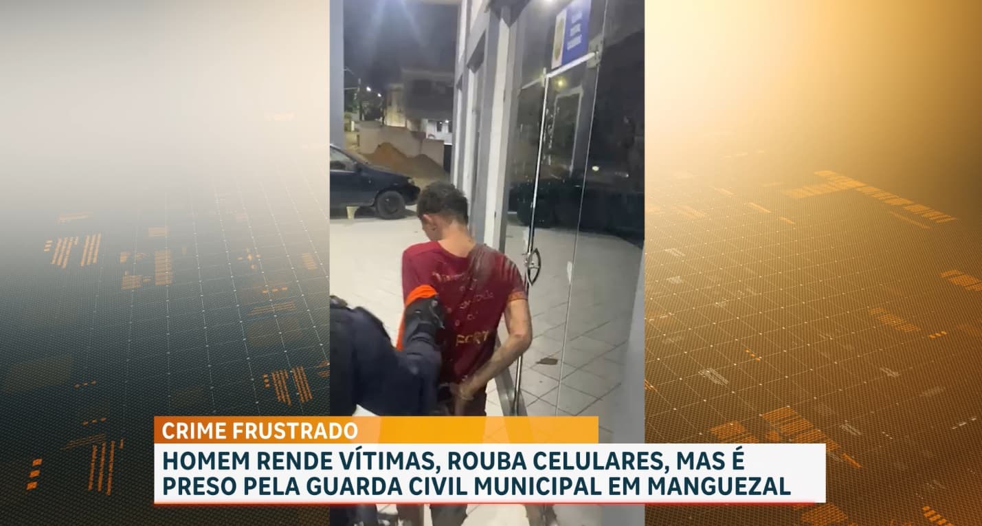 Guarda Civil conduz suspeito de roubo na região central de São Luís