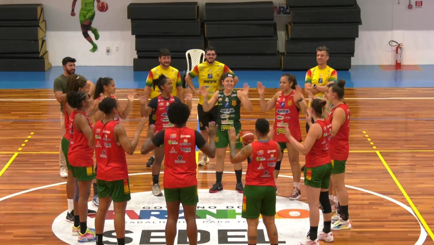 Sampaio Basquete se prepara para o confronto diante do Pontz São José