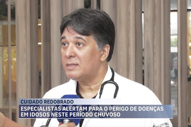 Idosos estão mais suscetíveis a Síndrome Respiratória devido à baixa defesa imunológica