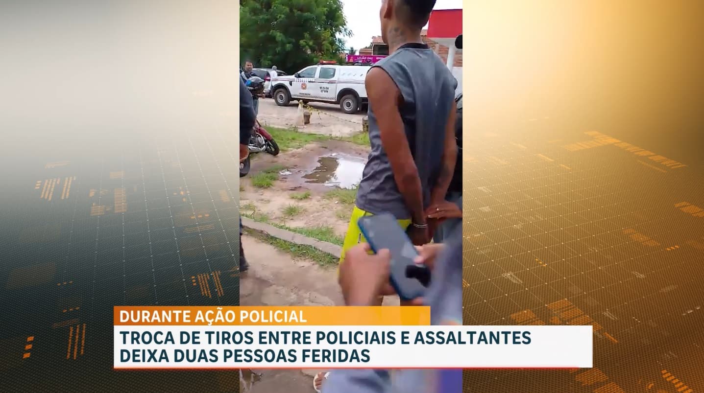 PM prende suspeito de assalto no São Bernardo; arma de fogo é apreendida