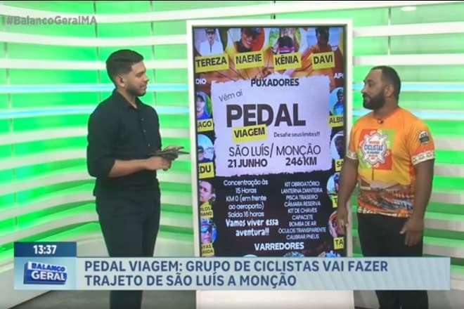 Esporte Cidade recebe Wellington Veiga para falar sobre evento de ciclismo rumo a Monção