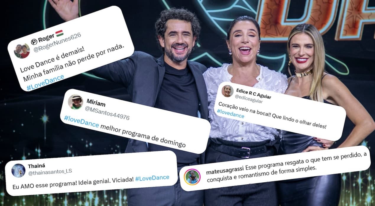 Internautas lotam as redes e comentam o 'Love & Dance'