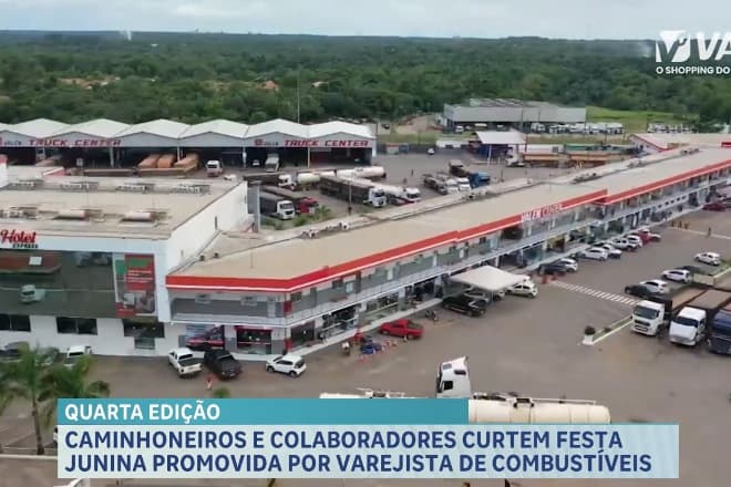 Festa Junina reúne caminhoneiros e comunidade no Posto Valen