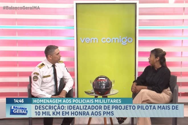 Vem Comigo: Cesar Souza fala sobre programa que valoriza policiais e promove saúde física e mental