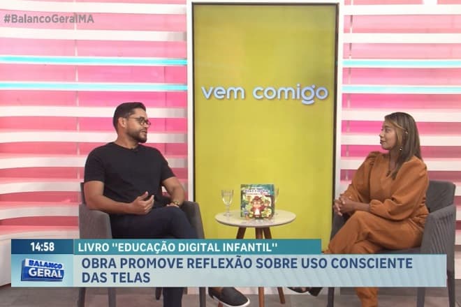 Vem Comigo: escritor Nilson Araújo Júnior fala sobre educação digital infantil