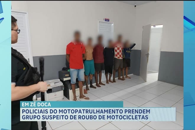 Sete pessoas são presas por roubo e sequestro em Zé Doca